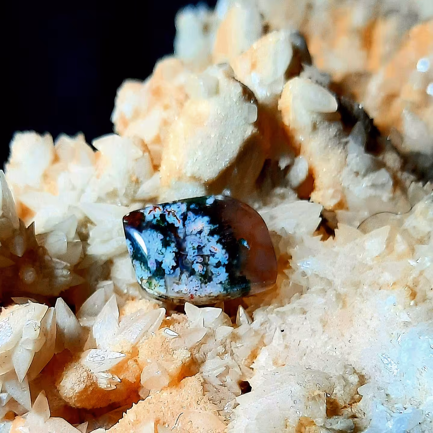 عقیق شجر  بهاره برای گردنبند 