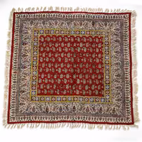 سفره قلمکاری طرح سرو قرمز