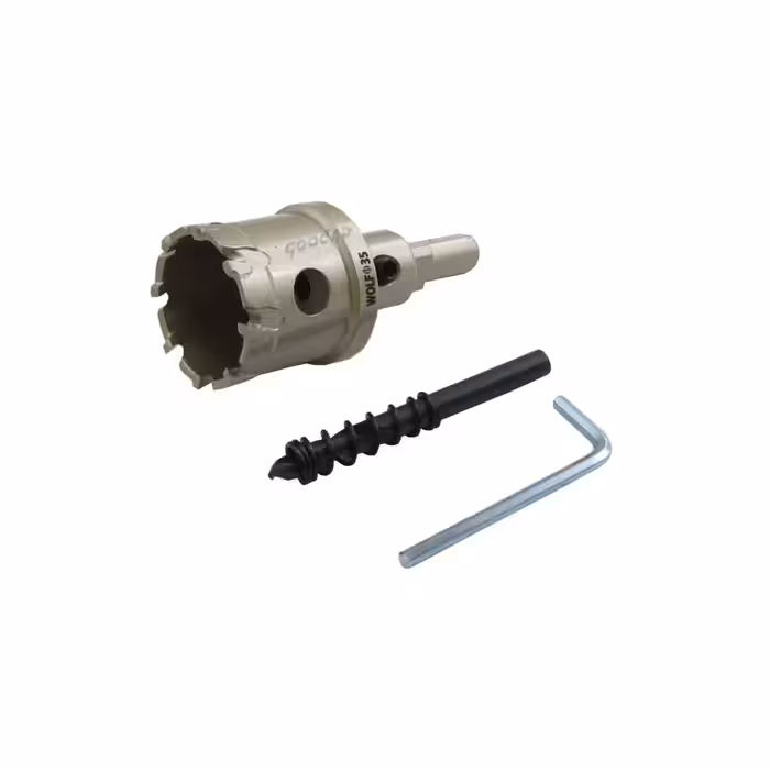 مته گردبر استیل و ام دی اف ( MDF ) سایز 35 ولف WOLF