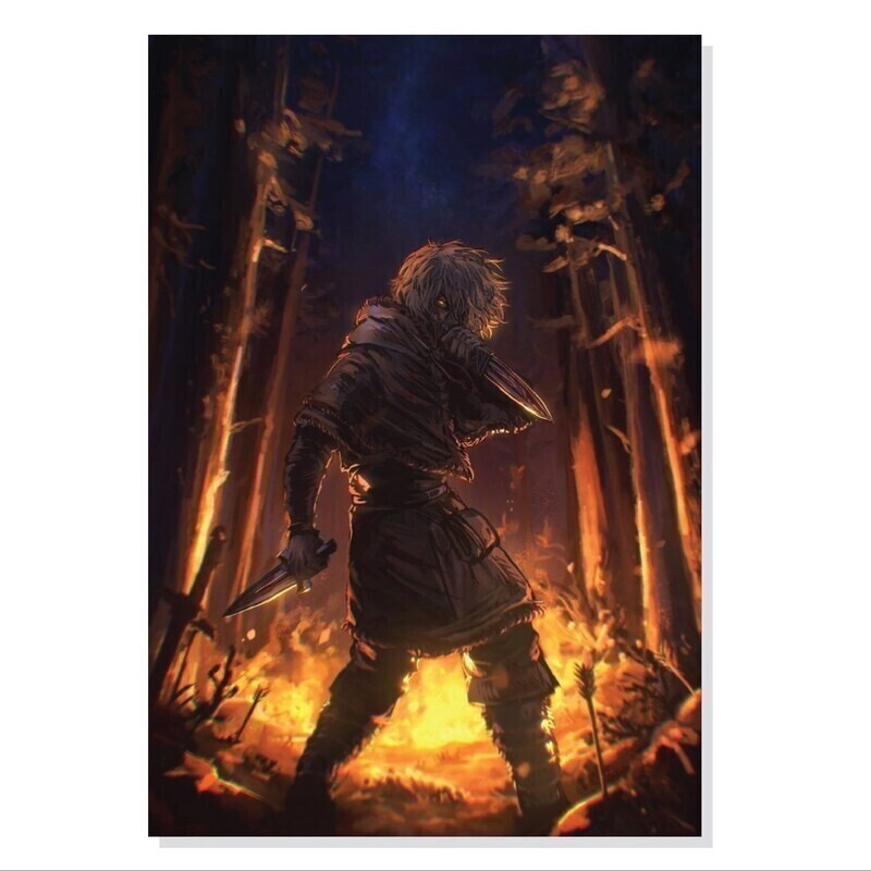 تابلو شاسی طرح انیمه حماسه وینلند مدل M0136