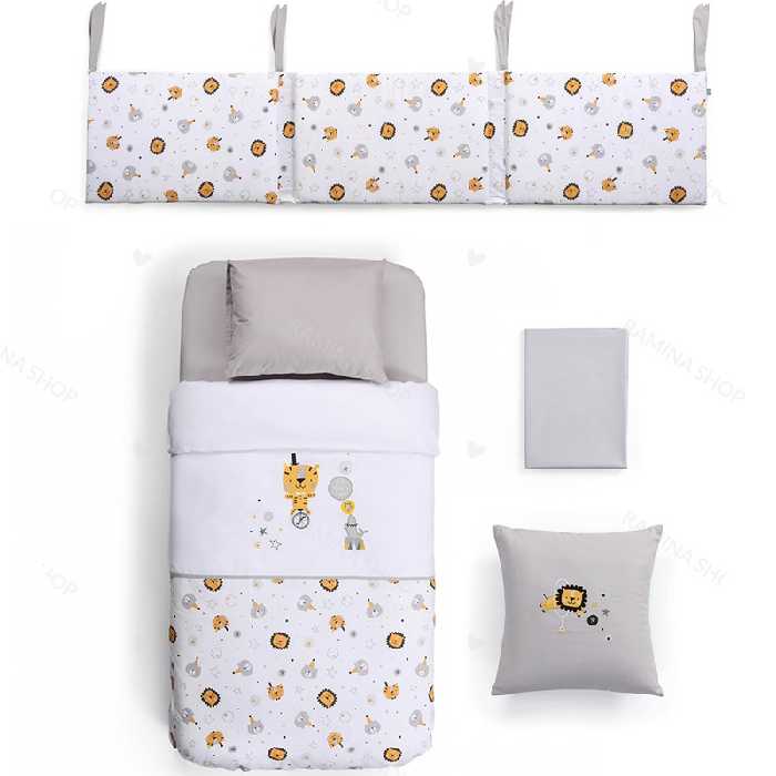 سرویس روتختی نوزاد 7 تکه طرح سیرک فونابیبی Funnababy