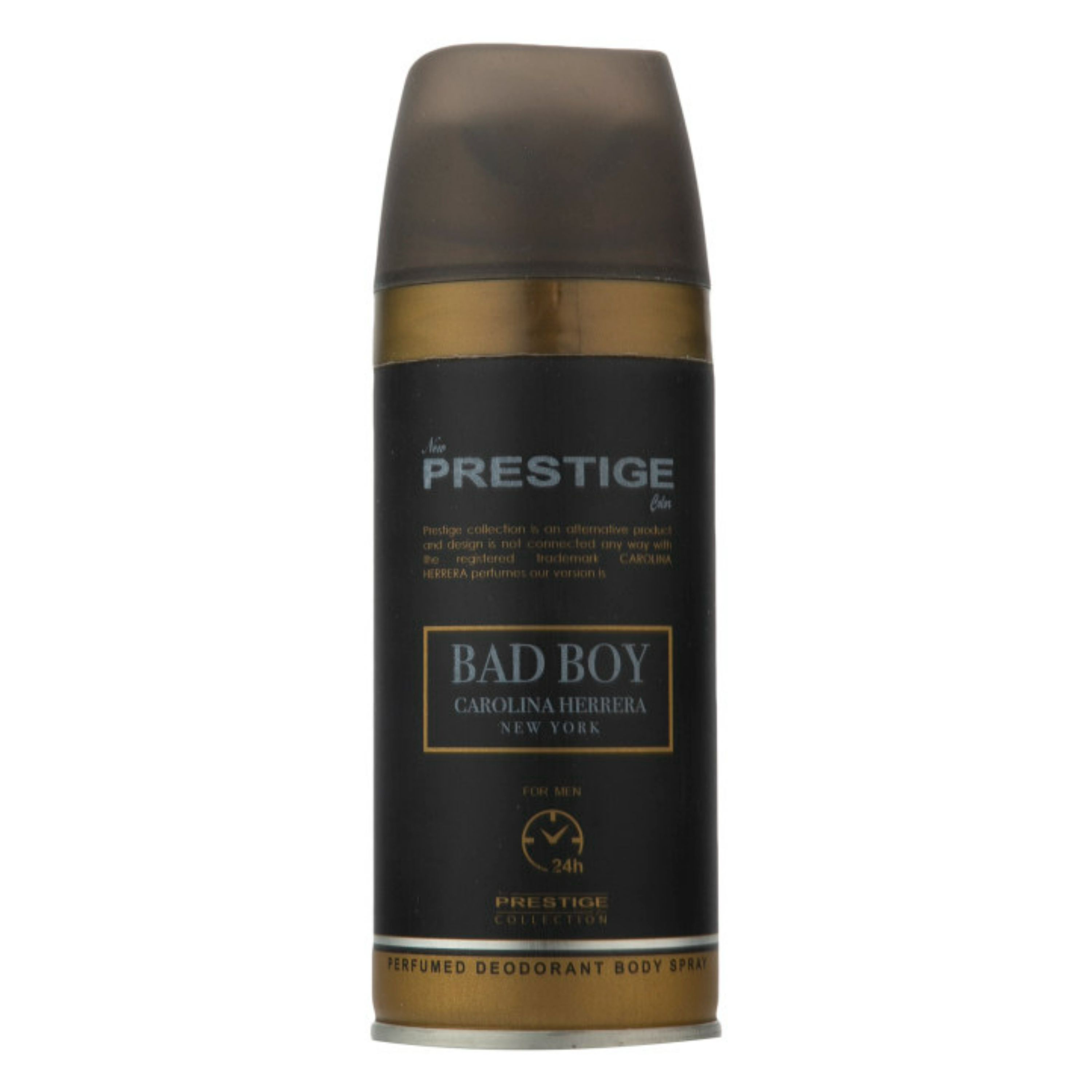 اسپری بدن مردانه نیو پرستیژ کالر مدل Bad Boy حجم 150 میلی لیتر کلبه برتر