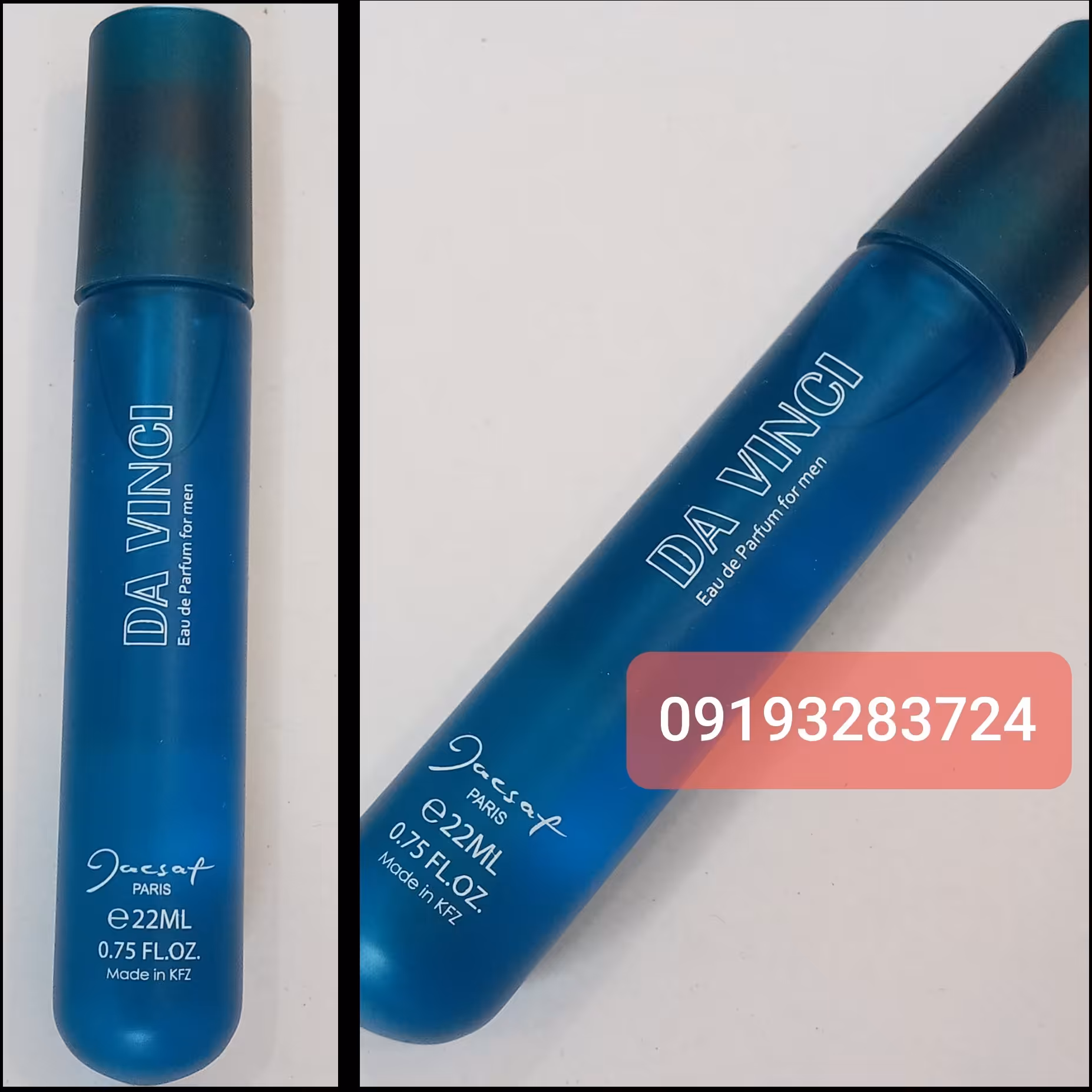 ادکلن عطر جیبی ژک ساف داوینچی