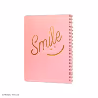 دفتر رحلی سیمی کاغذ سفید پاستلی سویل کد 820