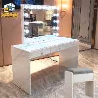 میز آرایش لامپ دار کد DMP116 - فروشگاه سه گامه
