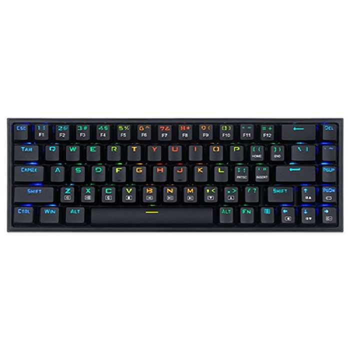 کیبورد مخصوص بازی ردراگون مدل Castor K631-RGB Black