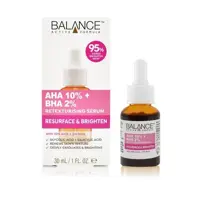 سرم پوست بالانس مدل AHA 10  BHA 2 لایه بردار و بازسازی کننده 30 میلی لیتر
