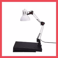 چراغ مطالعه مهندسی کریم زاده مدل EN-111 رنگ سفید صدفی