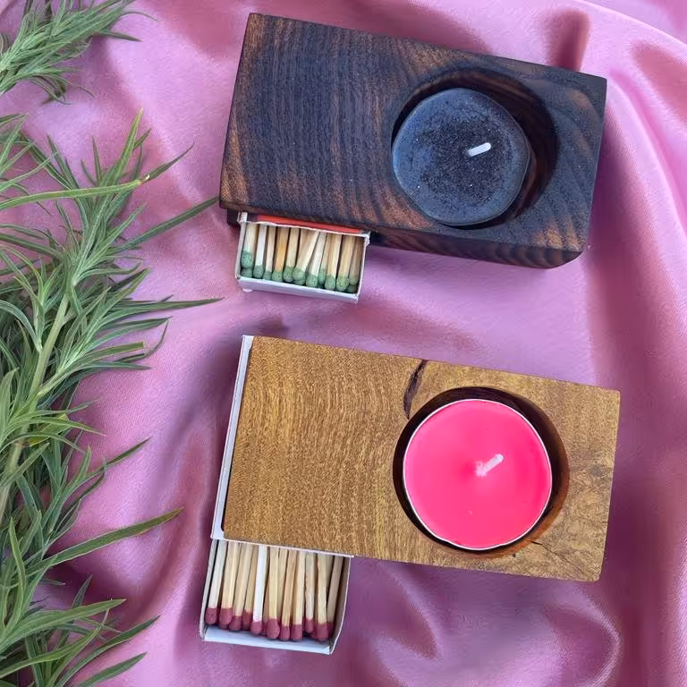 جاشمعی چوبی