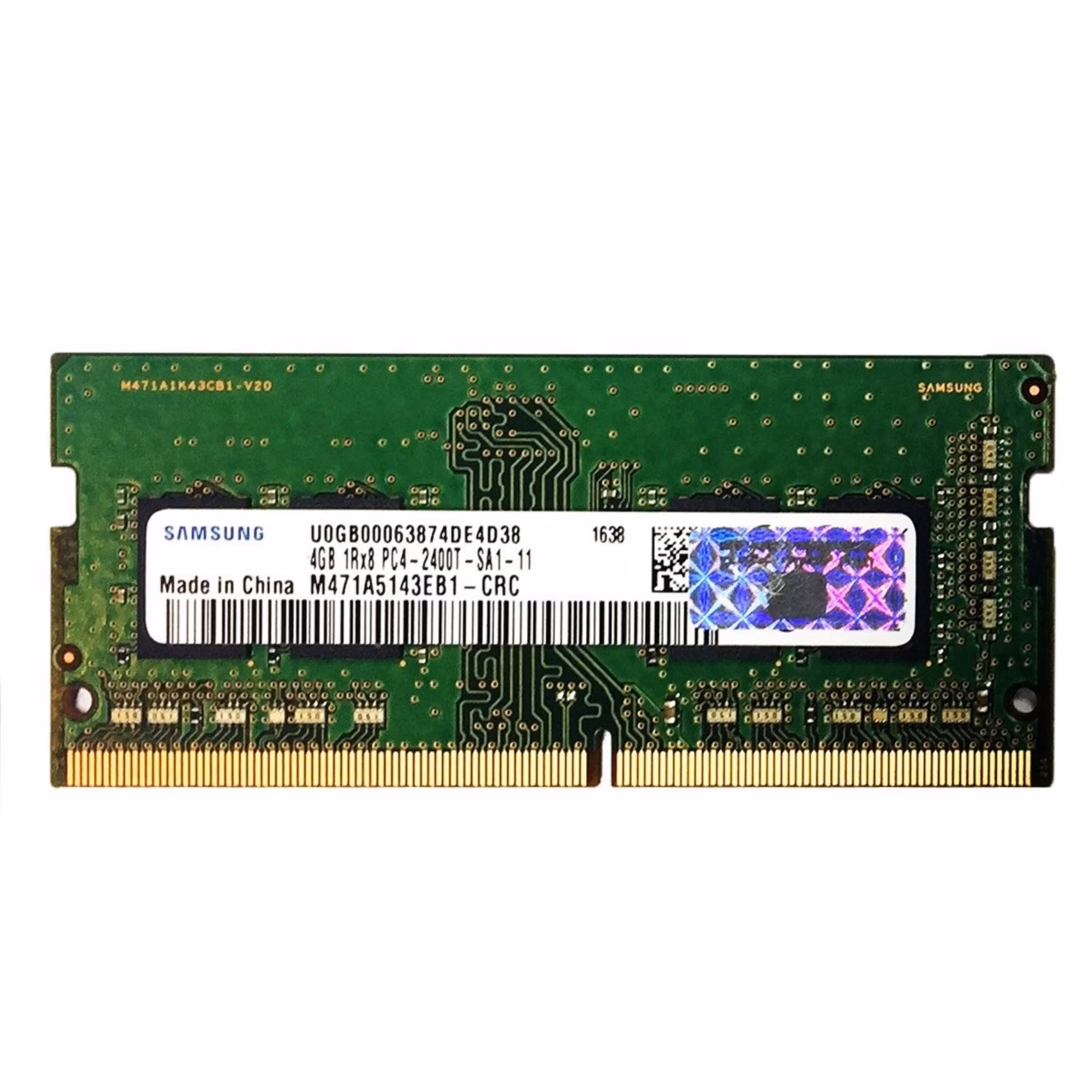 رم لپ تاپ 4GB DDR4 2400MHz سامسونگ با گارانتی یک ماهه