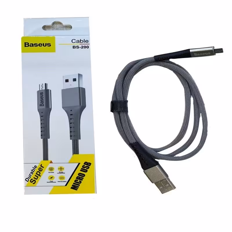 کابل شارژ میکرو بیسوس Baseus مدل BS-200