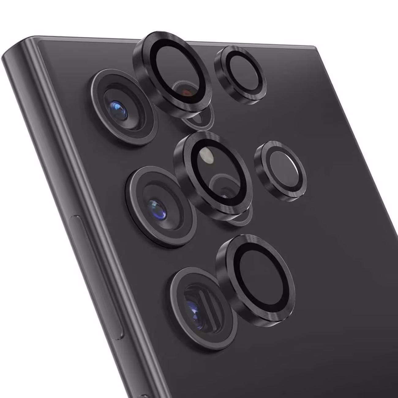 محافظ لنز دوربین گوشی سامسونگ Galaxy S24 Ultra گرین لاین GNCLNSARS24UBK