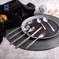 سرویس قاشق چنگال  ATC - مدل شکسپیر - استیل براق