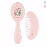 ست شانه و برس نوزادی کیکابو kikka boo مدل mint