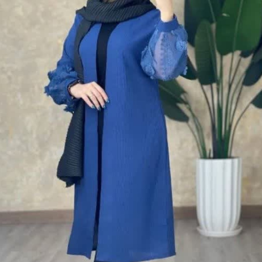 مانتو ابروبادی استین یاخما دوخت سفارشی مطابق با سایز و رنگ دلخواه شما
