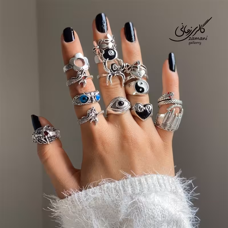 پک انگشتر مجموعه 15  عددی 