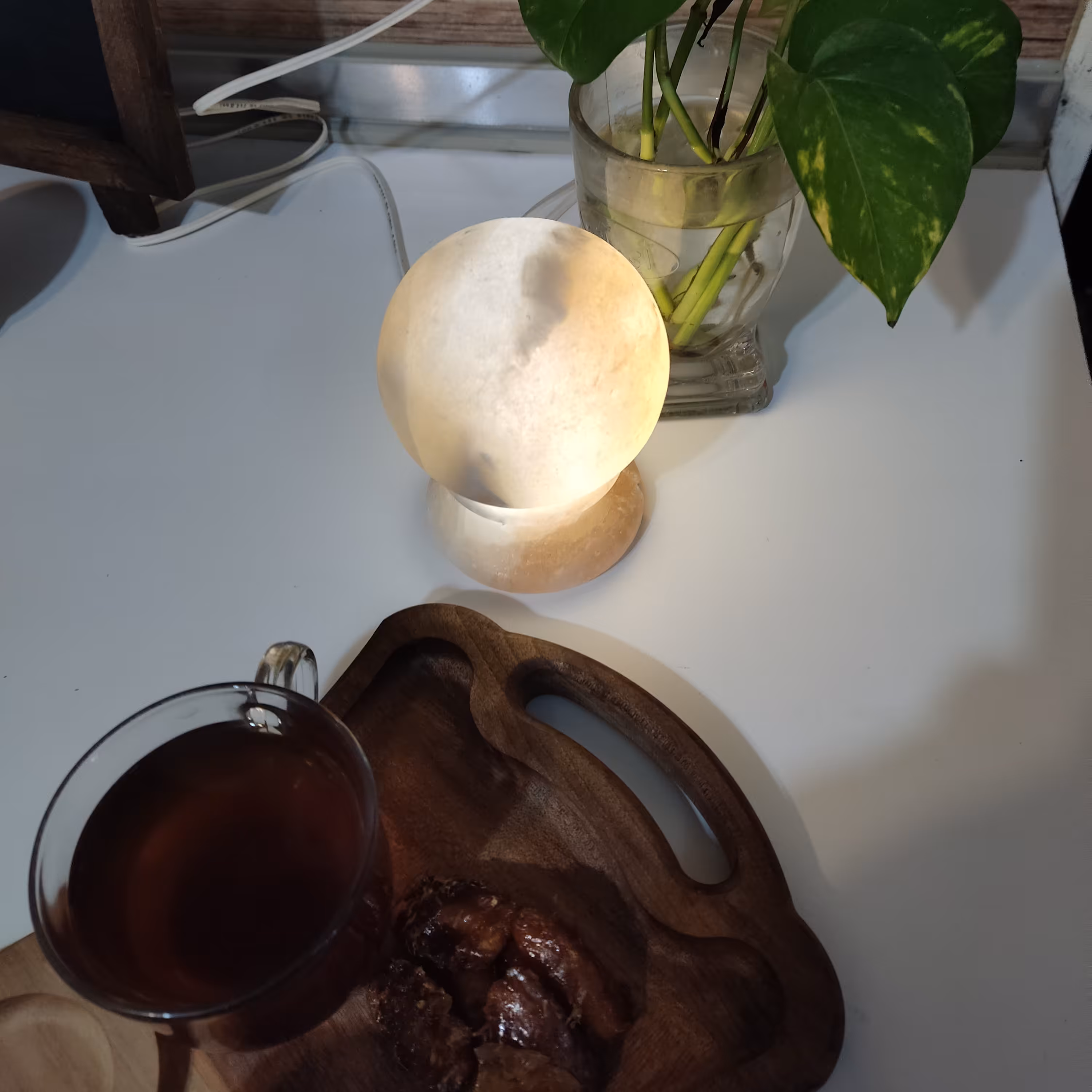 آباژور گوی نمک 