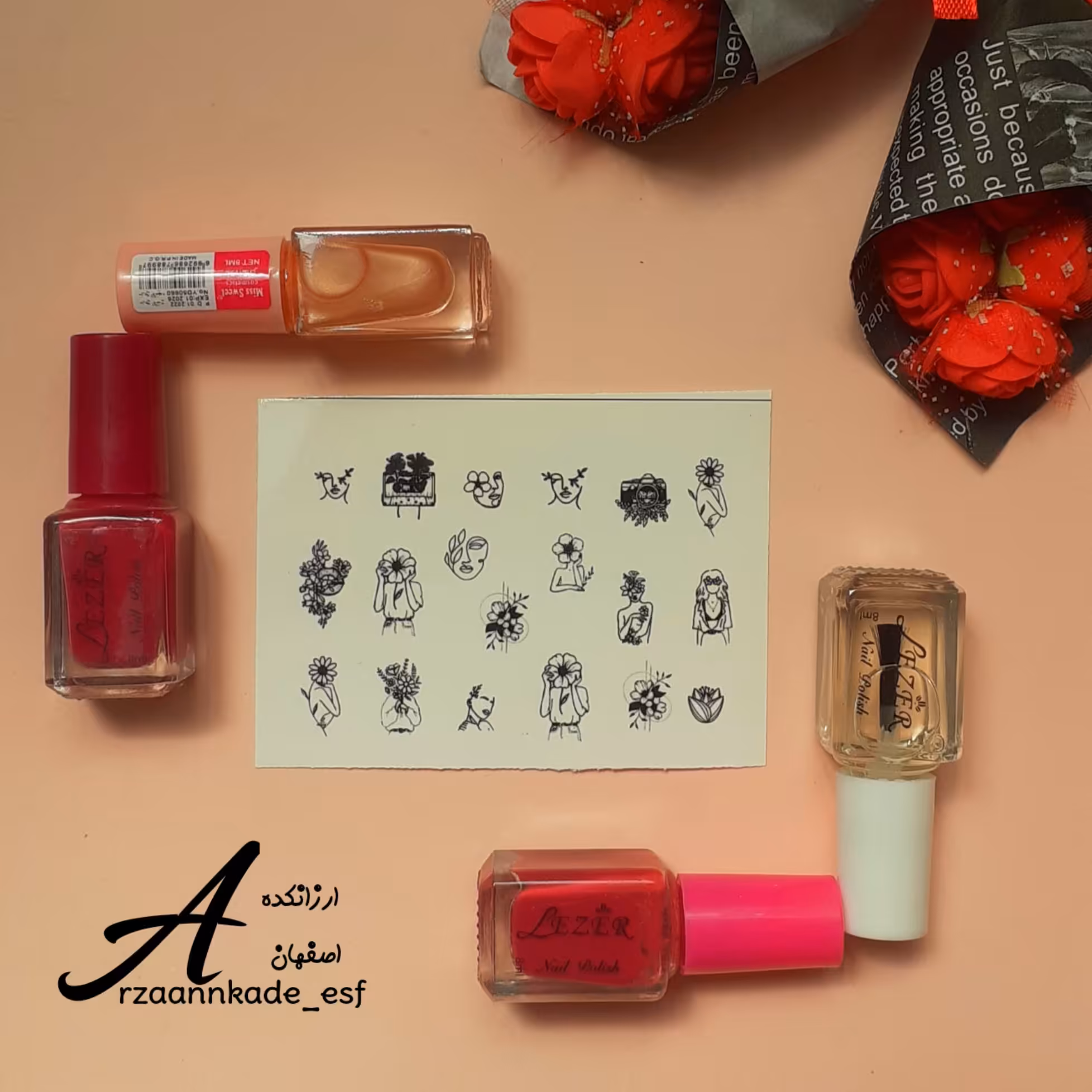 لنز ناخن تنوع بسیار بالا 