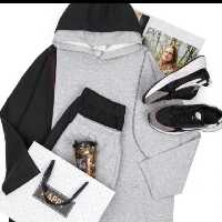 هودی وشلوار گلکسیداس دوز