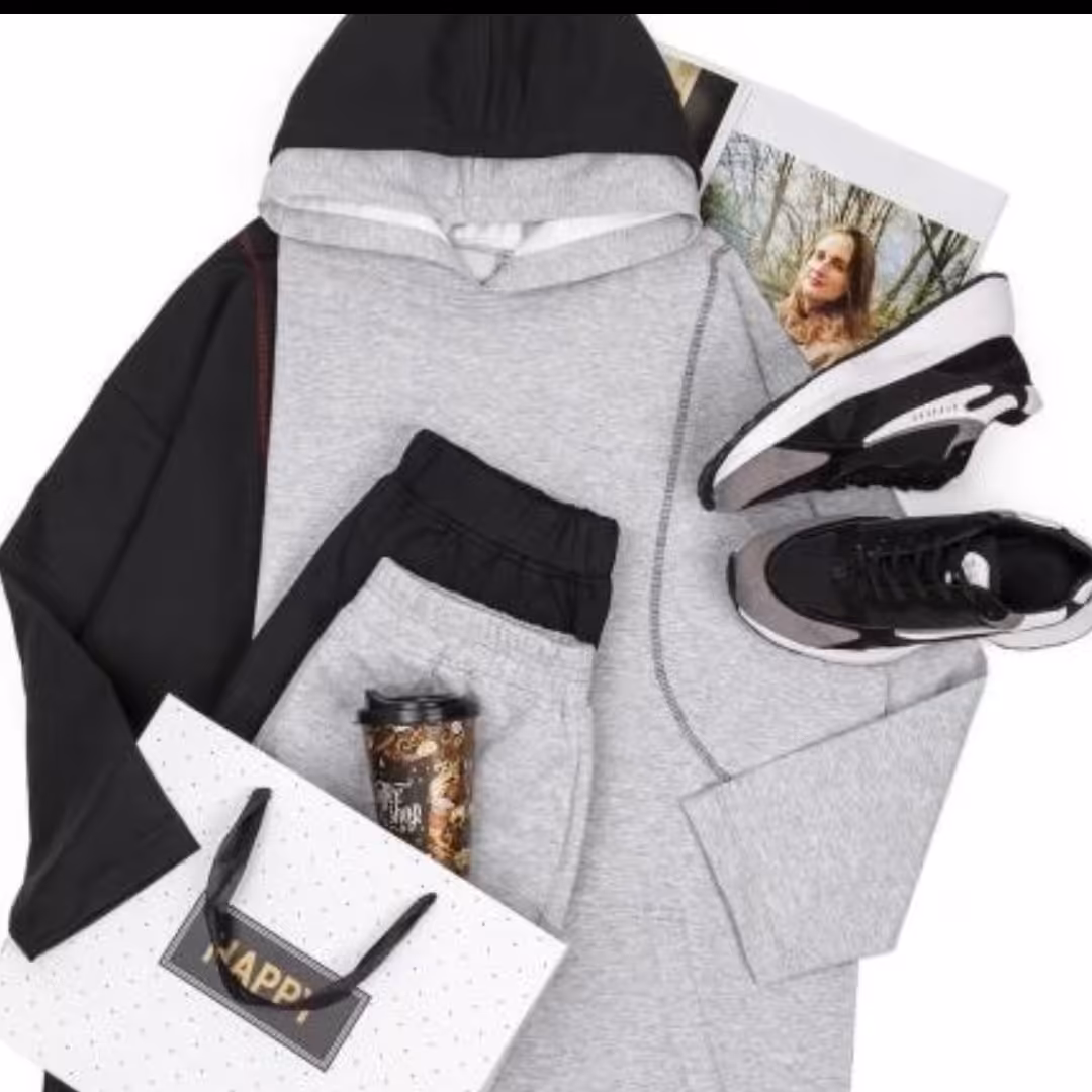 هودی وشلوار گلکسیداس دوز