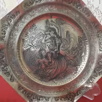 قلمزنی بشقاب 8ضلعی