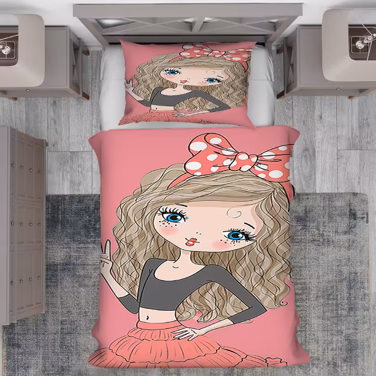 روتختی دخترانه صورتی PK-4585