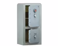 گاوصندوق دوطبقه ضدسرقت و نسوز مدل 1000D-PRO - تلکام