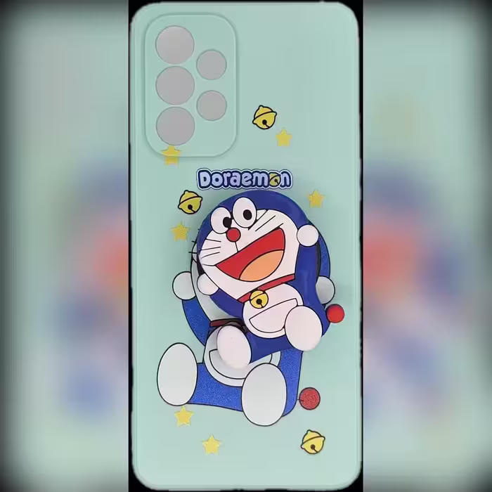 کاورپاپ سوکت دار doraemon مناسب برای گوشی موبایل سامسونگ A33 - امین 24 امانت دار اعتماد شما
