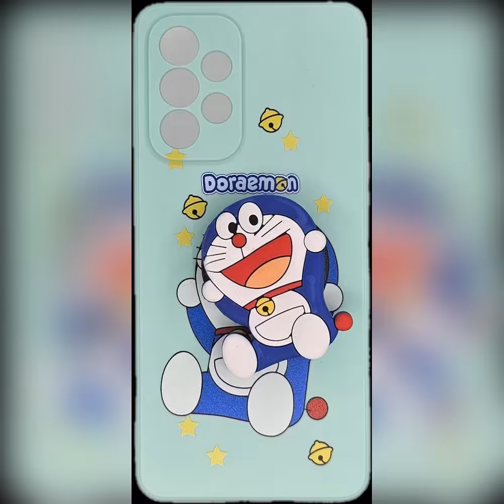 کاورپاپ سوکت دار doraemon مناسب برای گوشی موبایل سامسونگ A33 - امین 24 امانت دار اعتماد شما