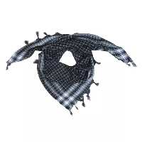 103571-چفیه معمولی مشکی 90در90سانت