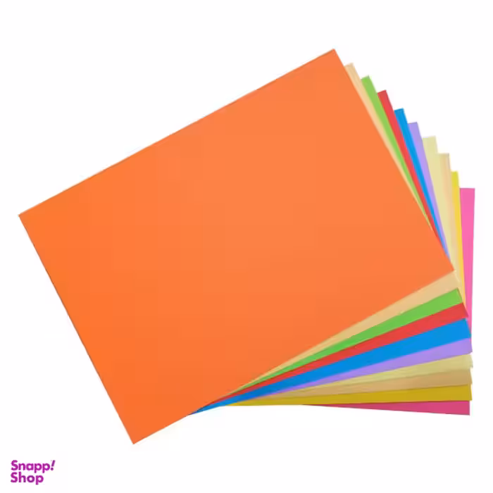 مقوا رنگی فابریانو مدل Tinta سایز 29.7x21 سانتی متر بسته 10 عددی