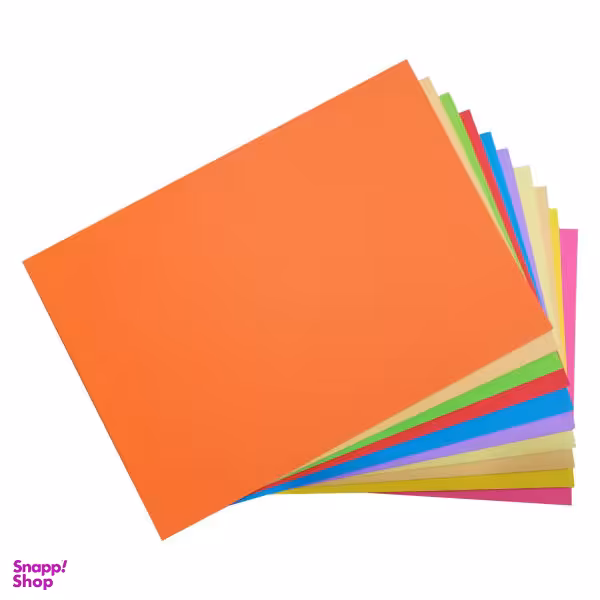 مقوا رنگی فابریانو مدل Tinta سایز 29.7x21 سانتی متر بسته 10 عددی