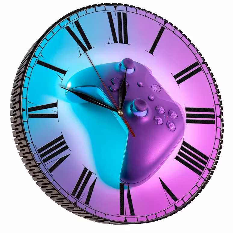 ساعت دیواری مدل گیم