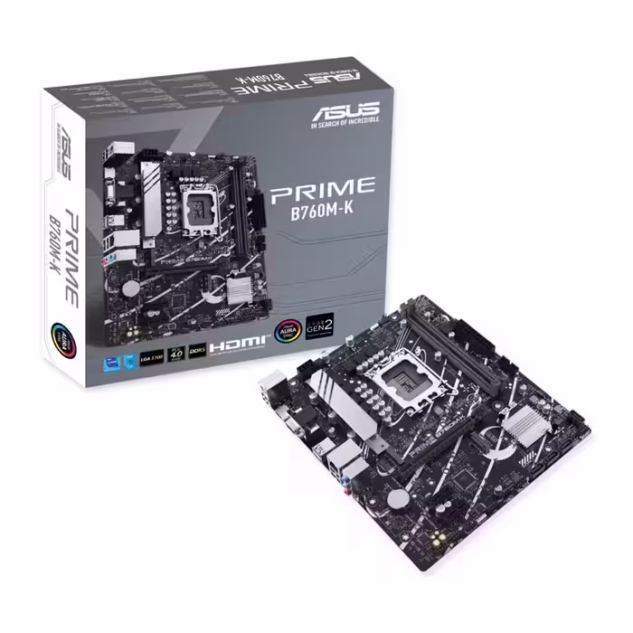 مادربرد ایسوس مدل PRIME B760M-K