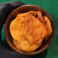 لقمه هلو زعفرانی 