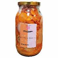 ترشی تخمیری هویج و پیاز