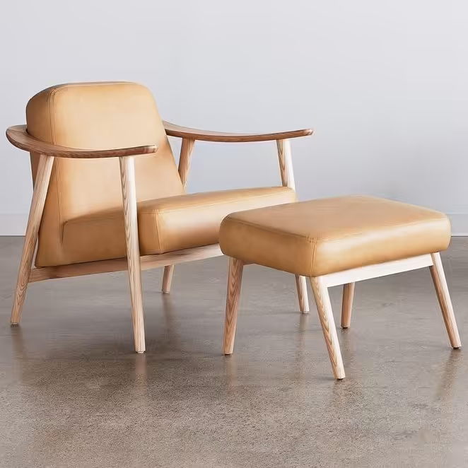 مبل چوب و پارچه