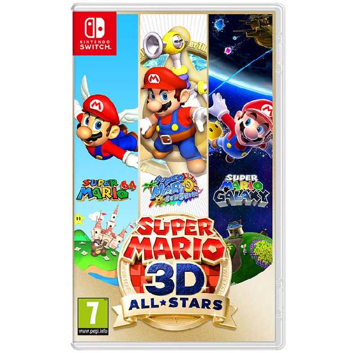 دیسک بازی Super Mario 3D All-Stars برای Nintendo Switch