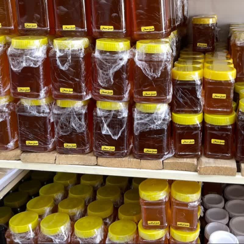 عسل چهل گیاه یک کیلویی صد درصد طبیعی ساکاروز  4.6 درصد از سبلان ارومیه