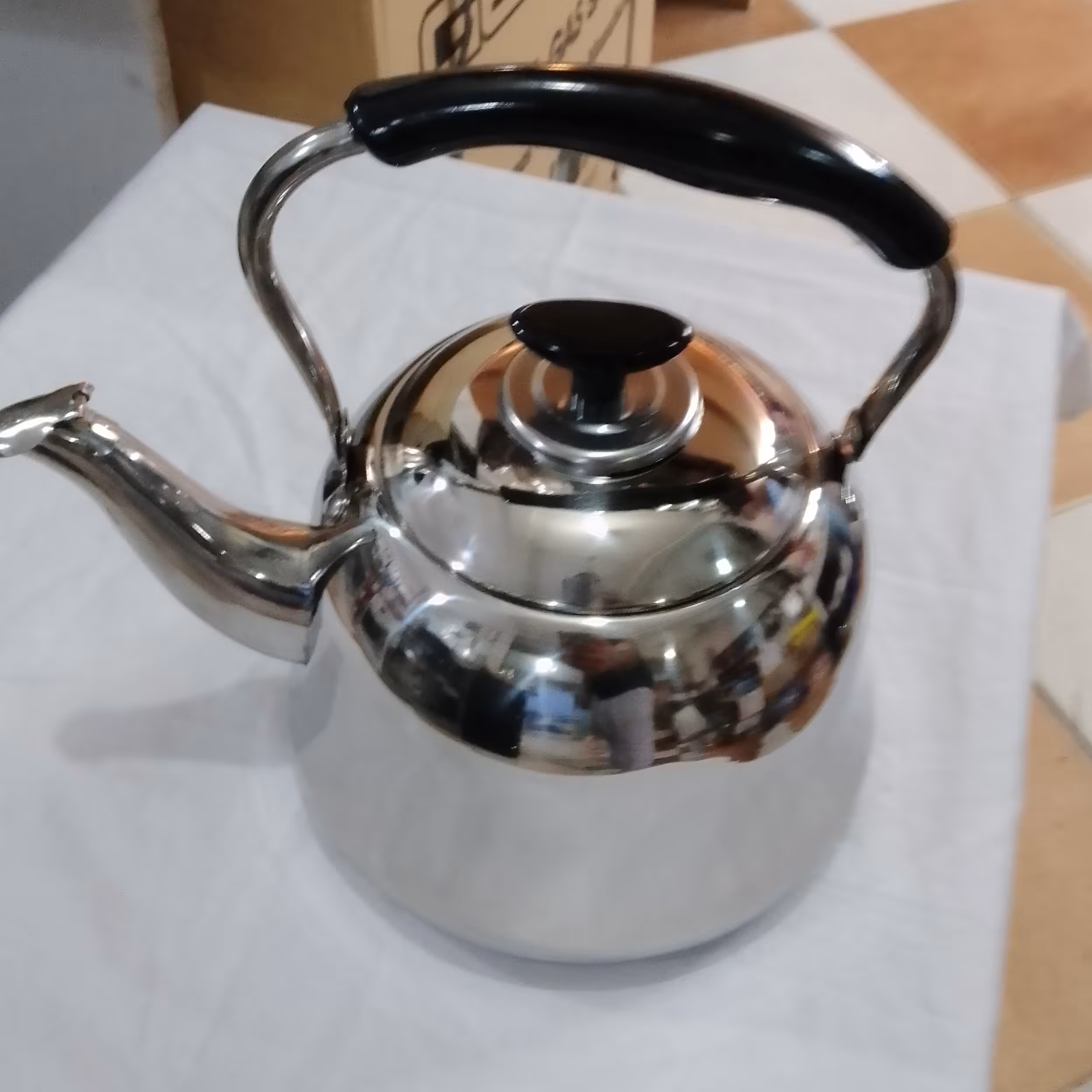 کتری استیل 3 لیتری سوتی خارجی یونیک آلمان 