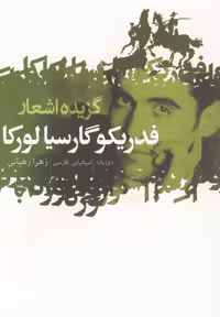 کتاب گزیده اشعار فدریکو گارسیا لورکا قطع یک هشتم