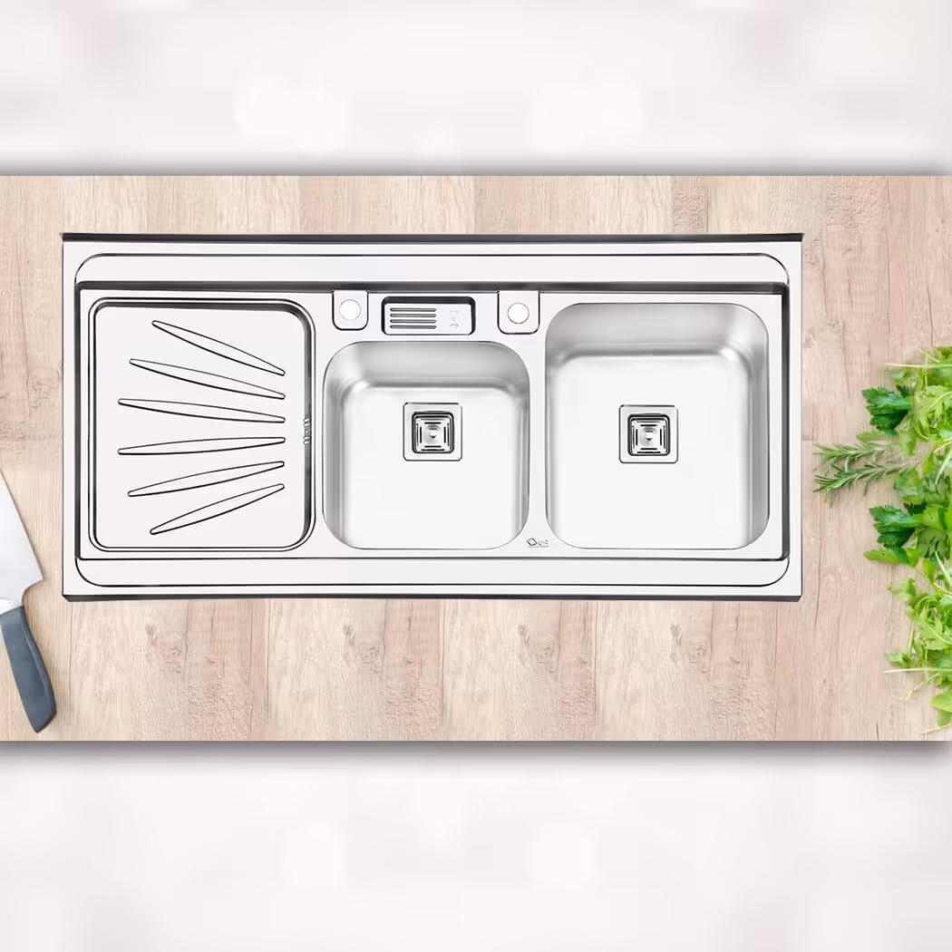 سینک ایلیا استیل مدل 1061 لگن راست