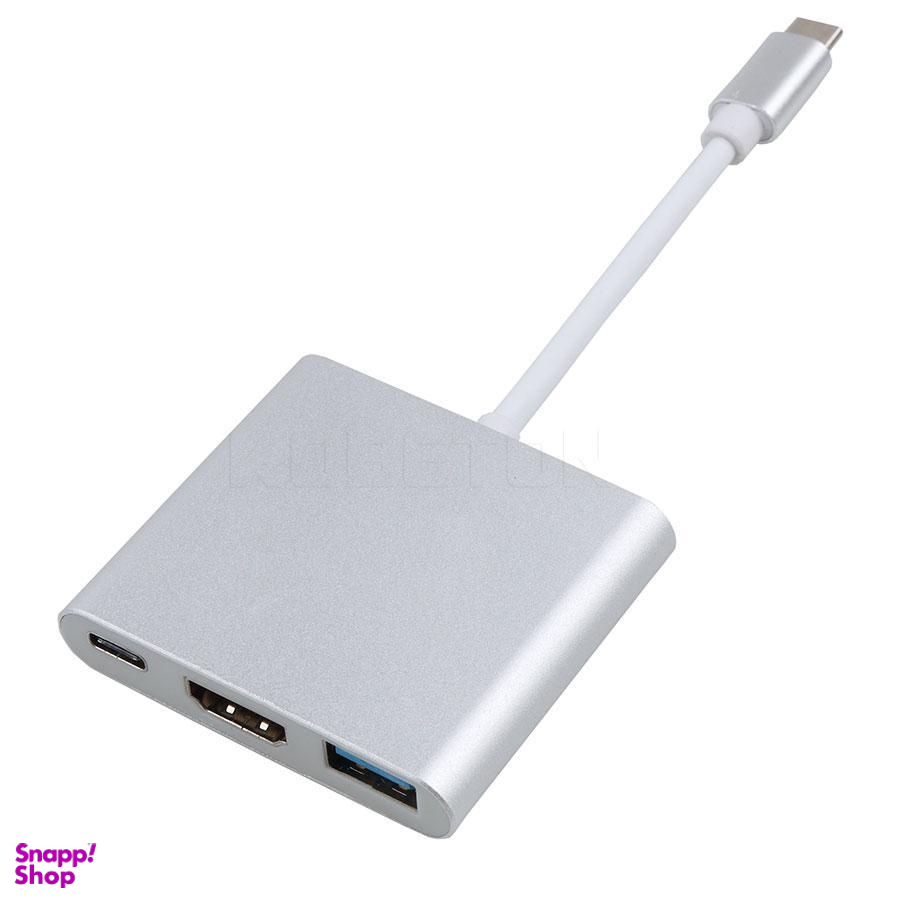 مبدل USB-C به Hdmi/USB مدل Af02