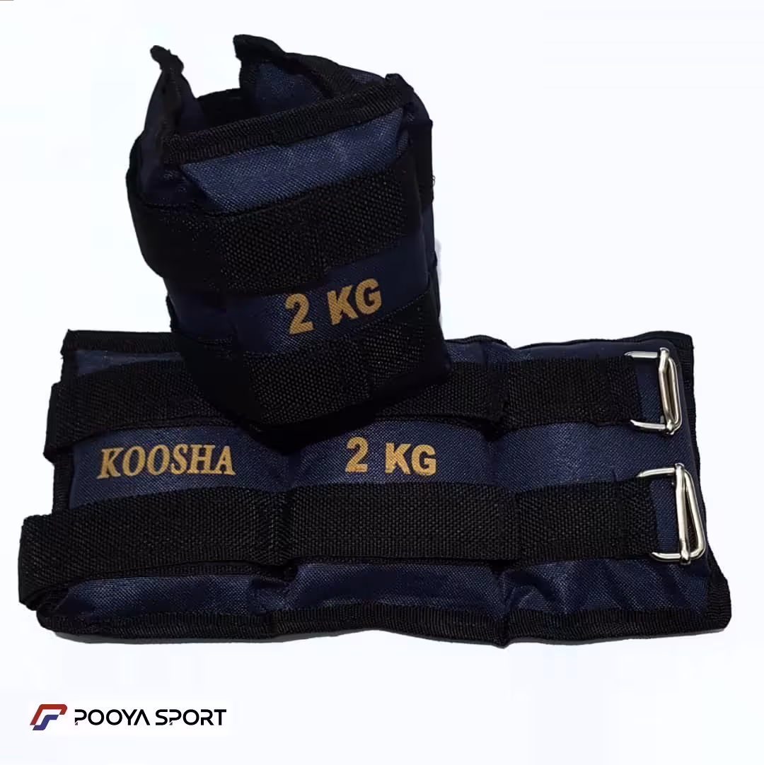 وزنه مچ دست و پا شنی 2 کیلوگرم بسته 2 عددی