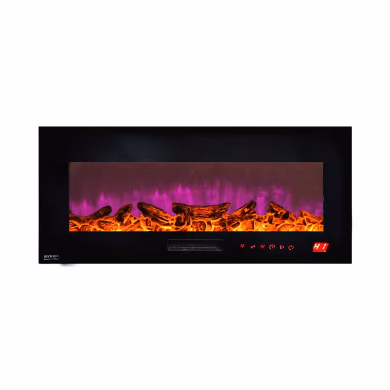 شومینه دیواری برقی شومینه بیستون مدل A.Z_140_T_wifi_L4.bs
