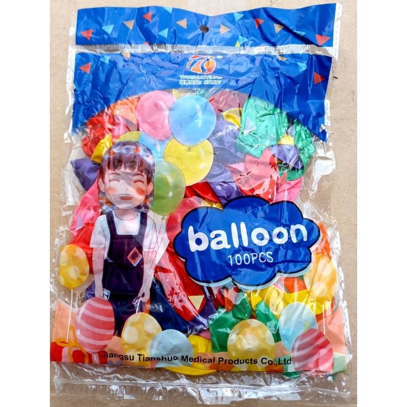 بادکنک میکس مدل Balloon سایز 6 بسته 50تایی