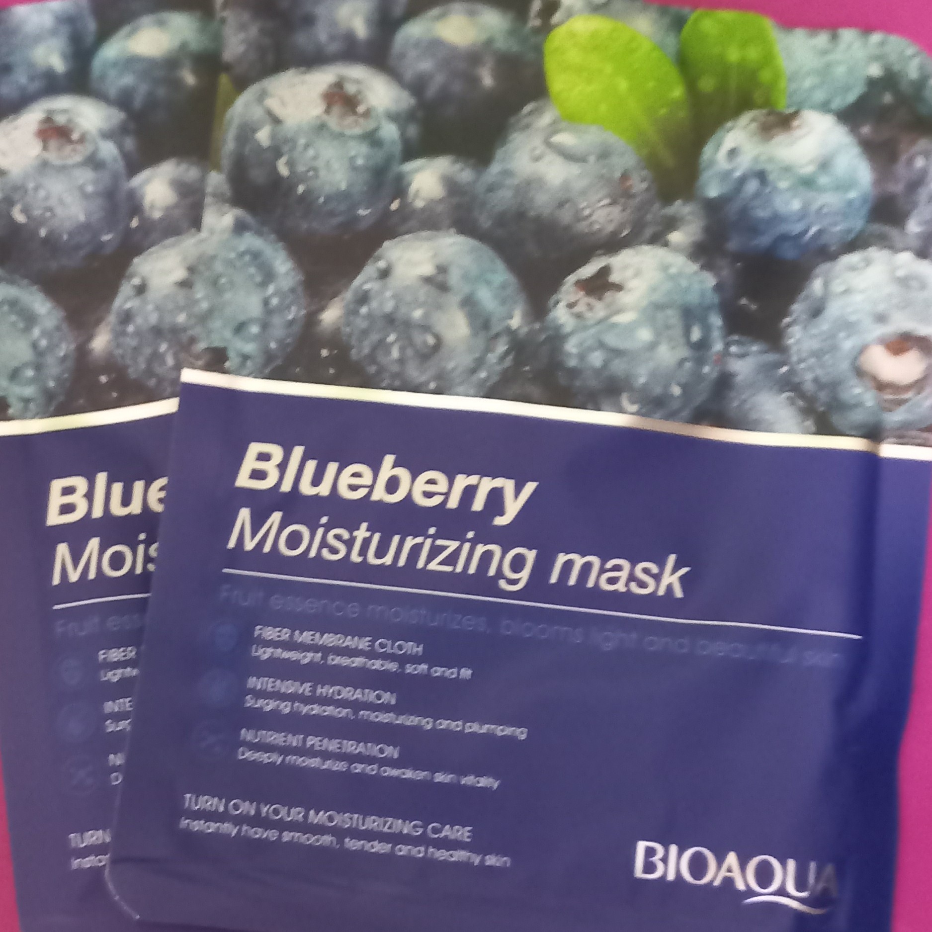 ماسک ورقه ای بلوبری