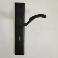 دستگیره درب چوبی 1111 مشکی کلیدی مخصوص درب اتاق