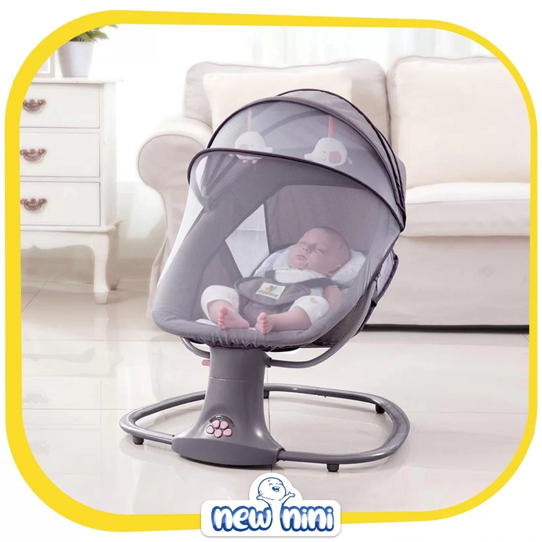 گهواره و تاب برقی 3 کاره ماستلا