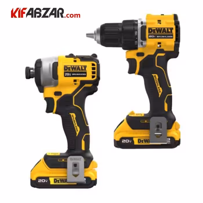 ست دریل و پیچبند شارژی 20 ولت دیوالت مدل DCK225D2